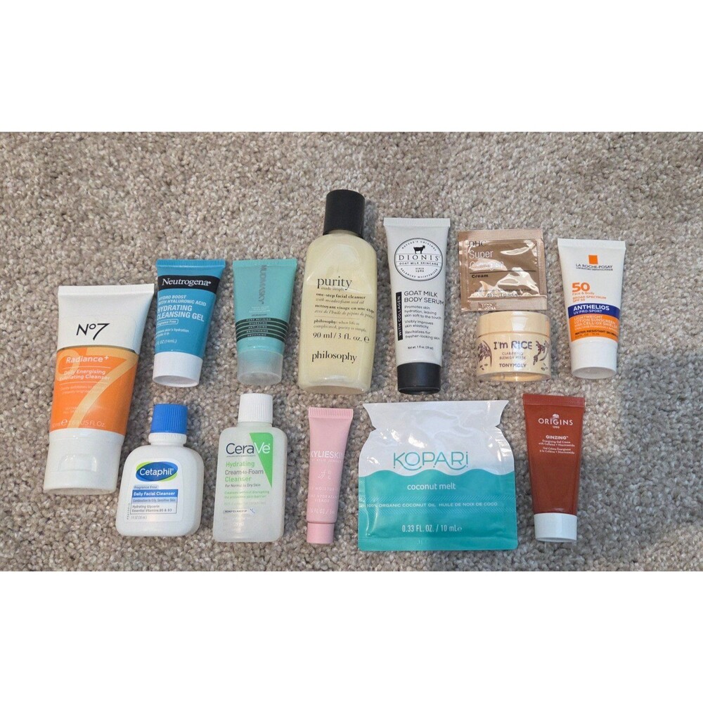 Skincare samples bundle